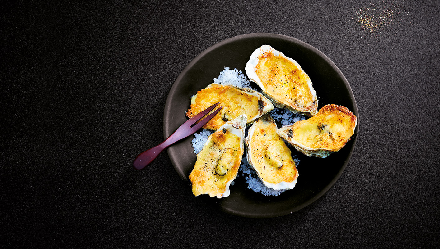 6 Huîtres de Bretagne au sabayon – Muscadet AOC*