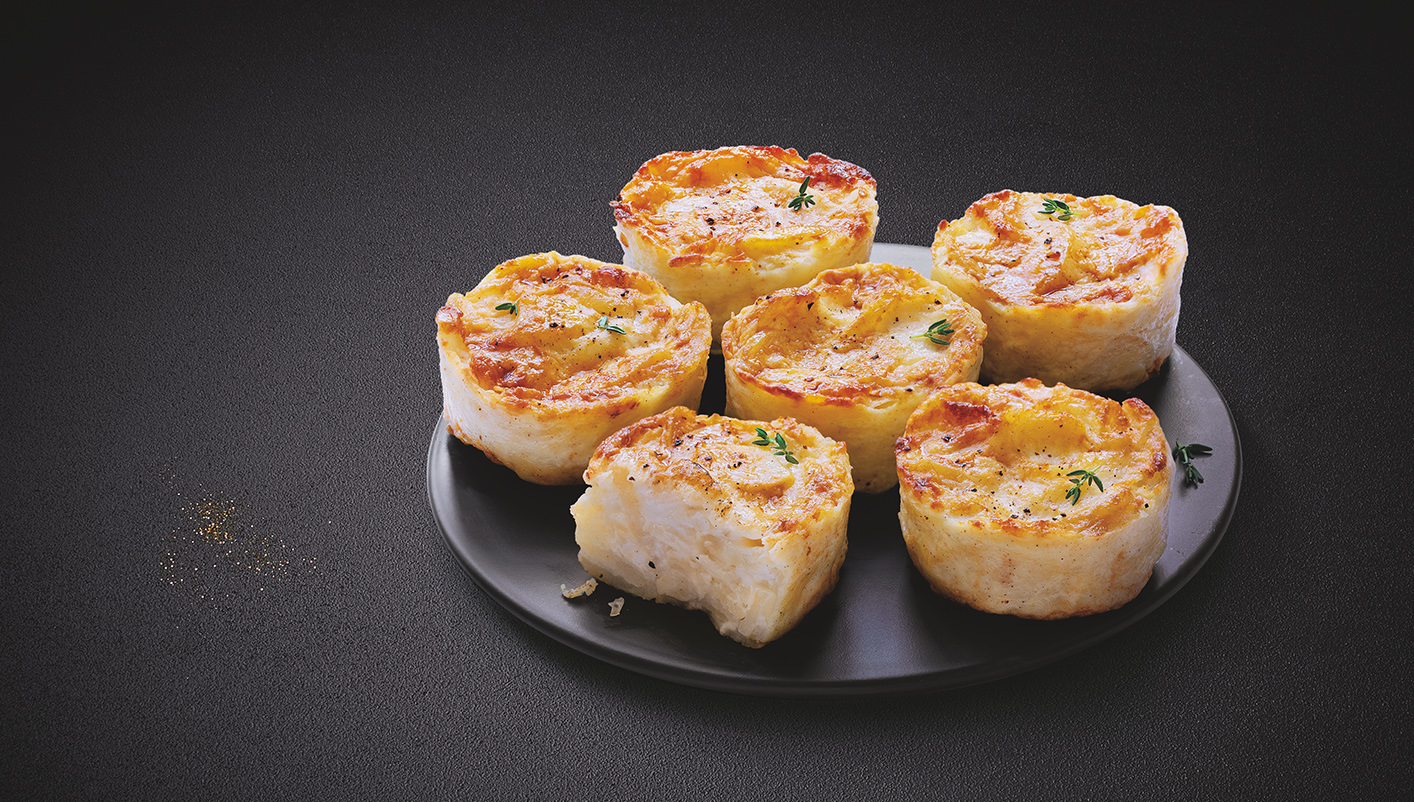 8 Mini gratins dauphinois + 2 offerts
