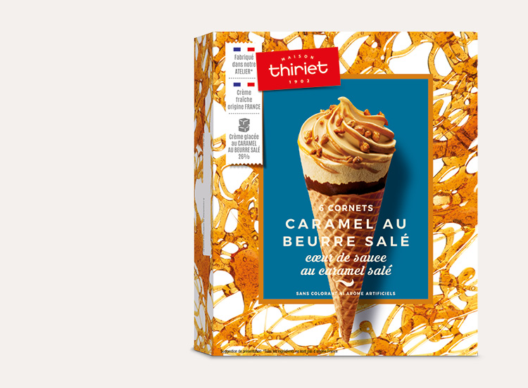 6 Caramel au beurre salé Cœur de sauce caramel salé Maison