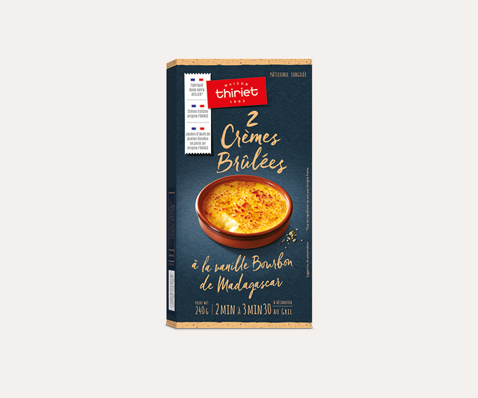 2 Crèmes brûlées
