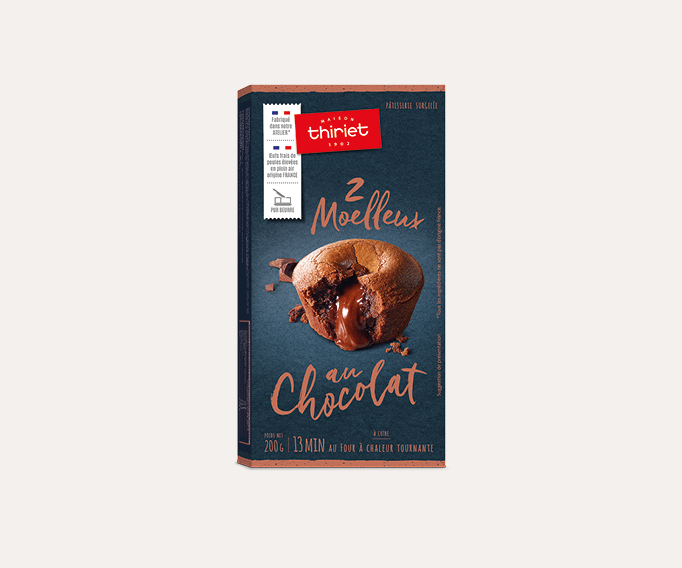2 Moelleux au chocolat
