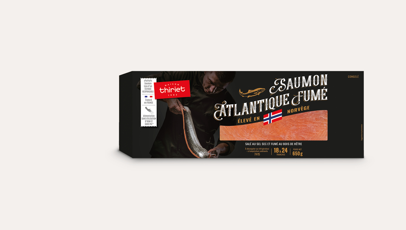 Saumon Atlantique fumé - Norvège