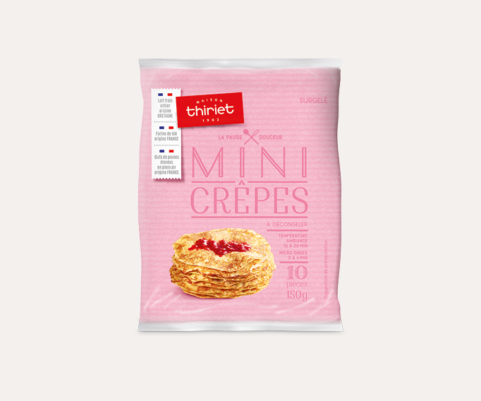 10 Mini crêpes