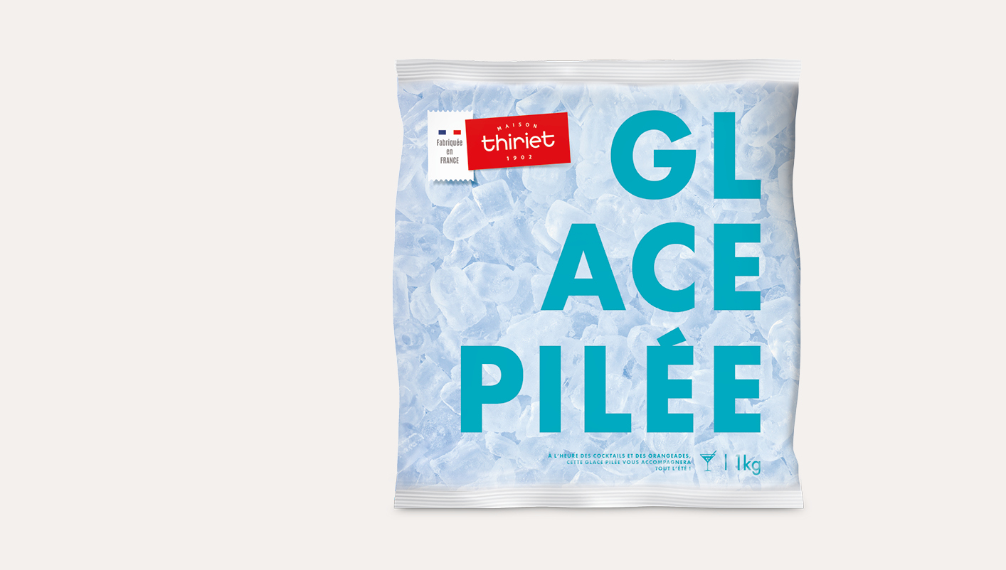 Glace pilée