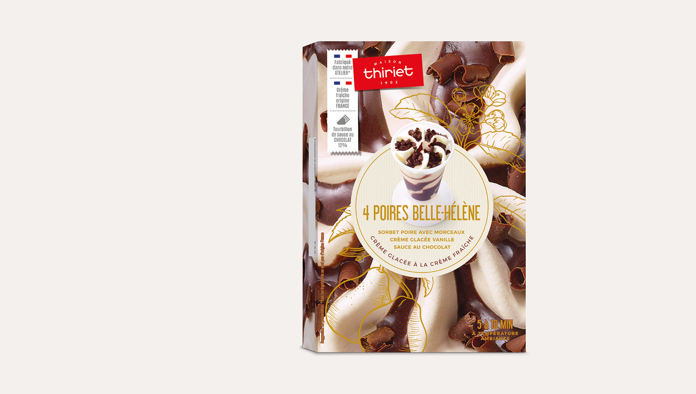 4 Poires Belle-Hélène