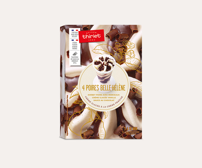 4 Poires Belle-Hélène