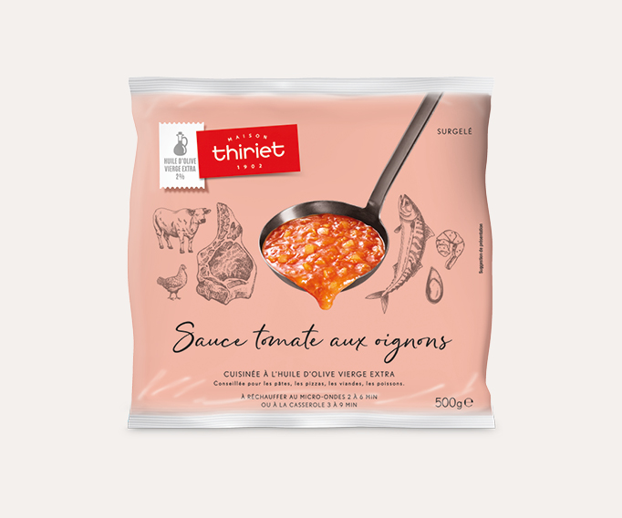 Sauce tomate aux oignons