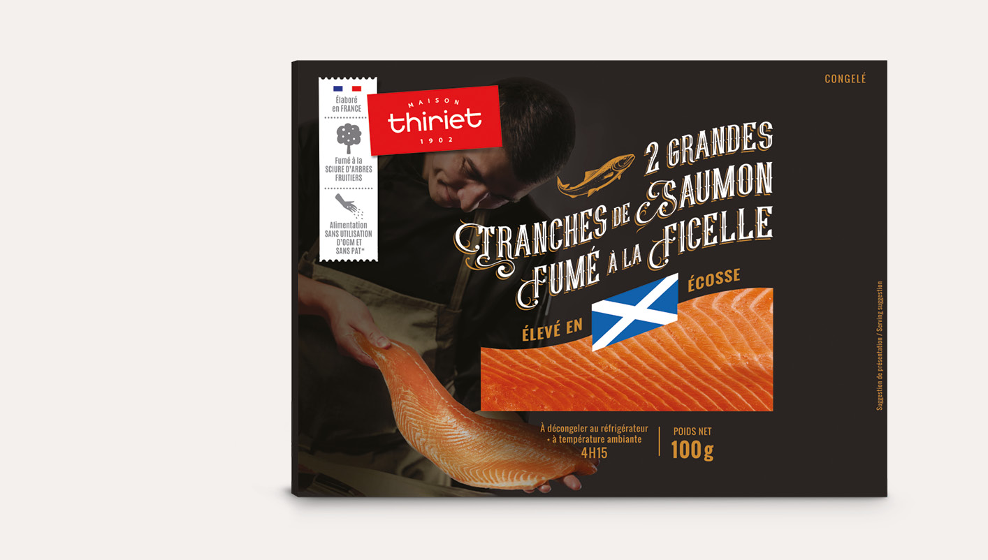 Saumon Atlantique fumé à la ficelle - Ecosse