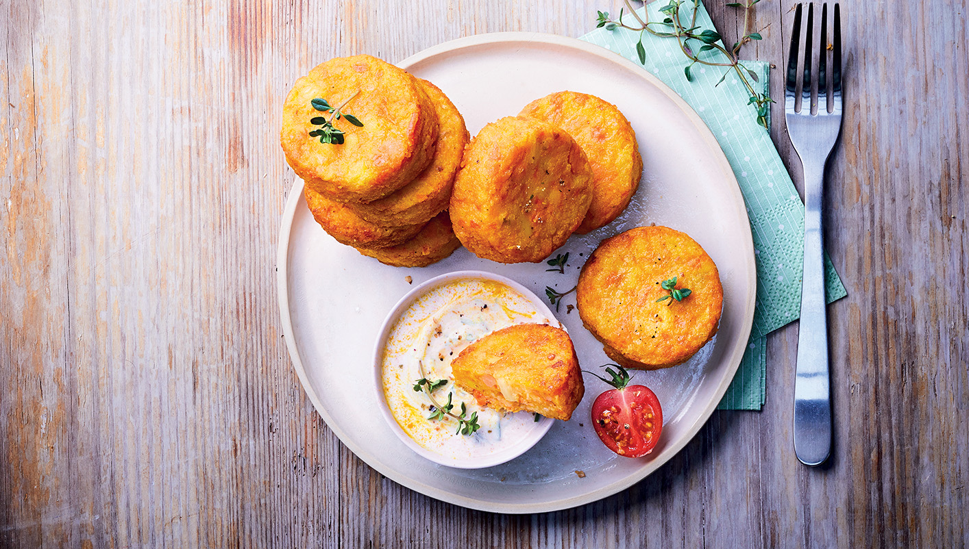 8 Galettes de légumes oubliés