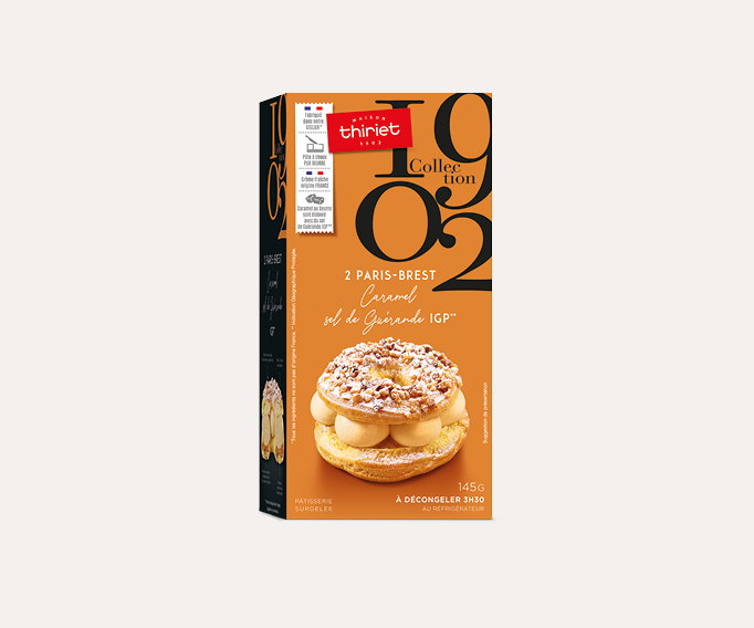 2 Paris-Brest 1902 caramel - sel de Guérande IGP*