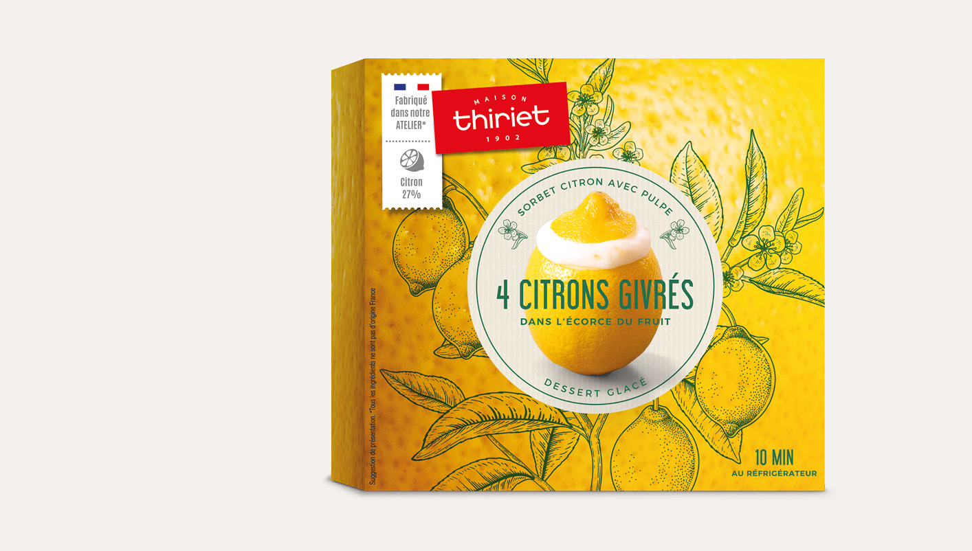 4 Citrons givrés