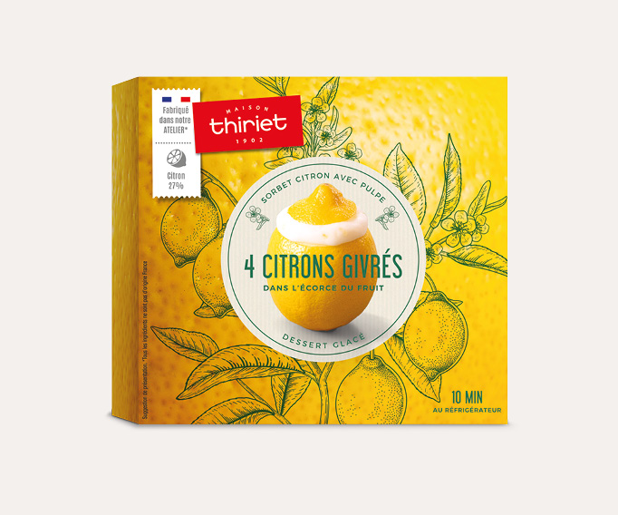 4 Citrons givrés