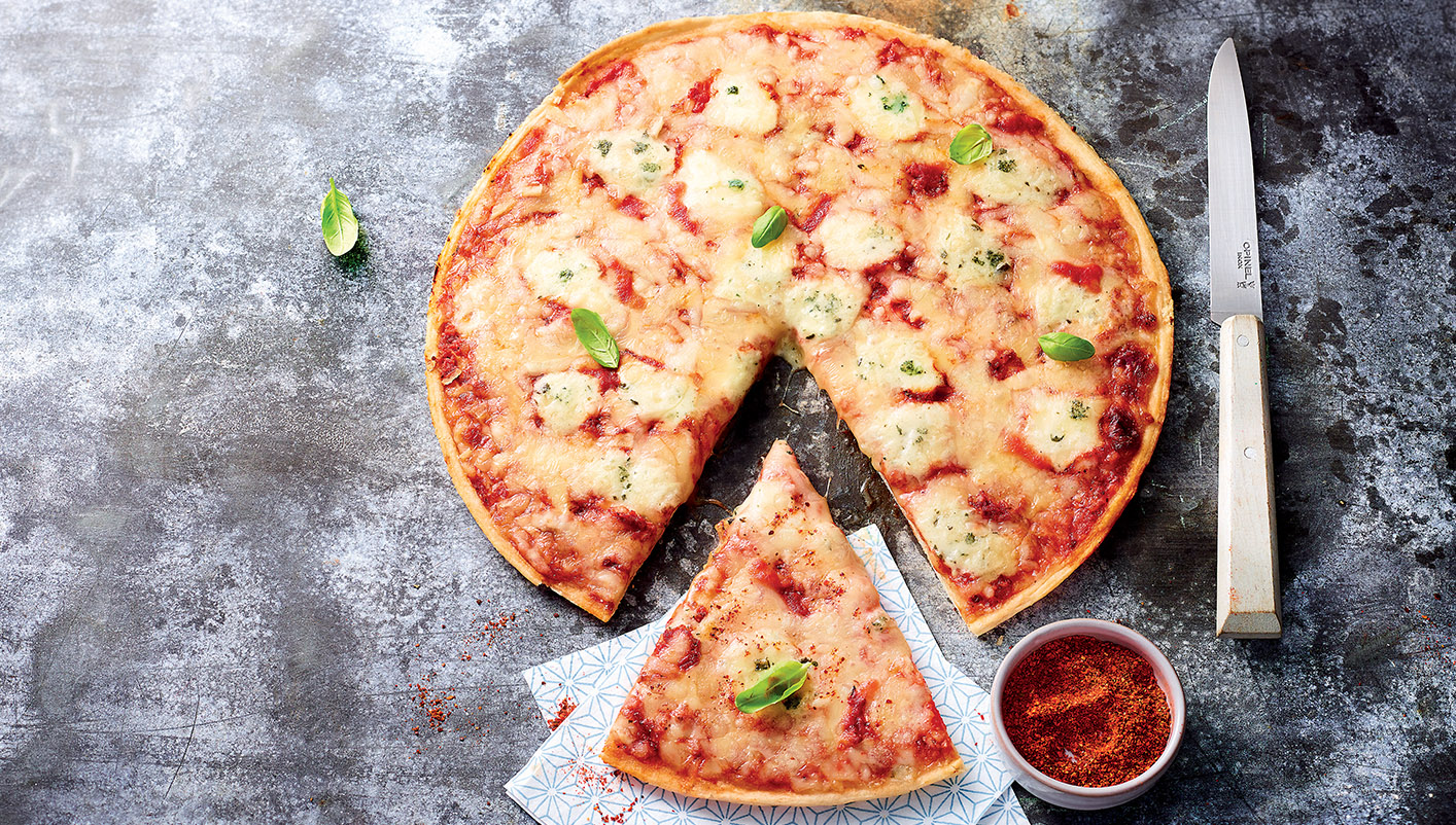 Pizza cuite sur pierre Lot de 2 boîtes au choix