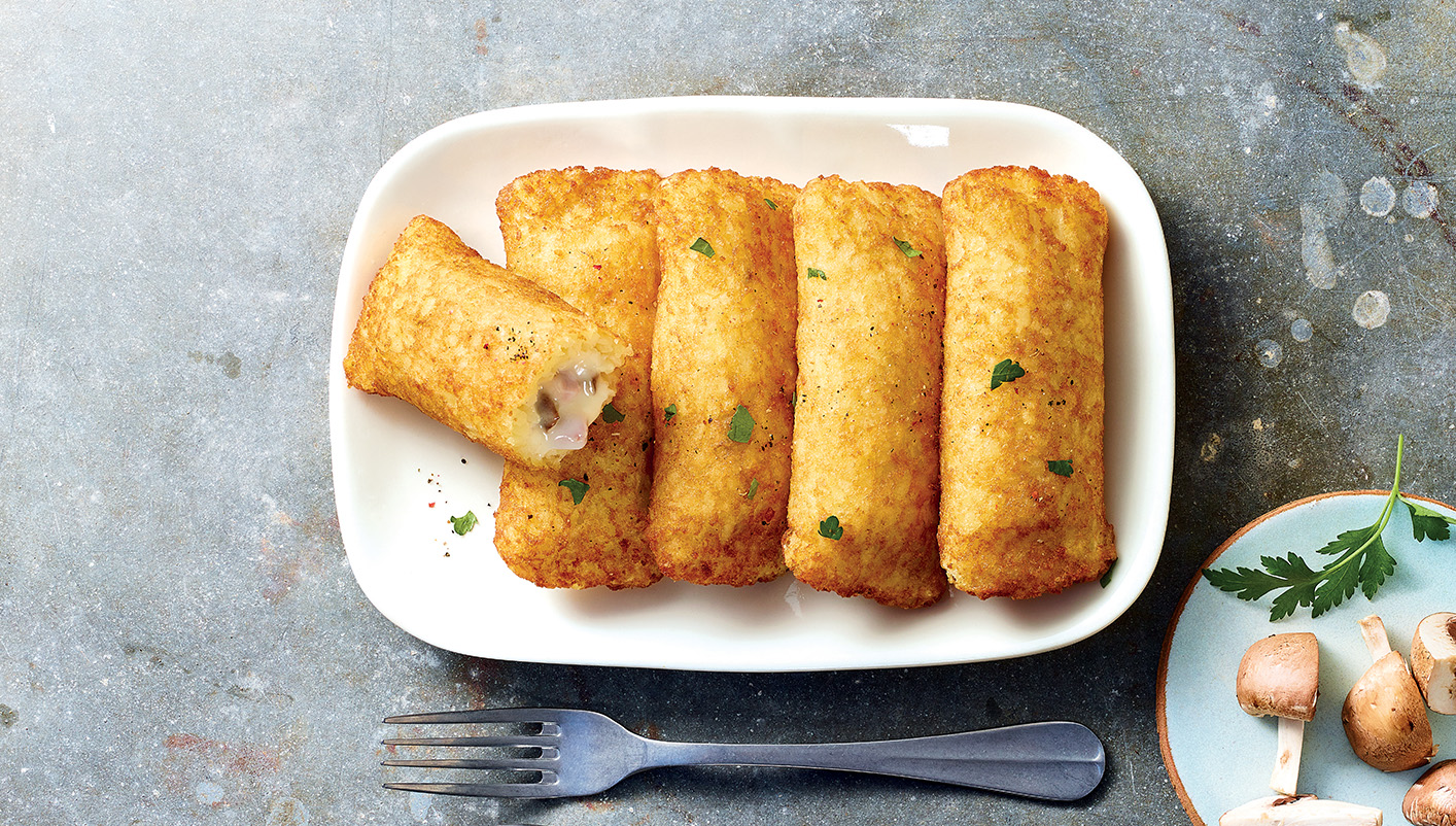 10 Chaussons parmentier fromages champ. jambon