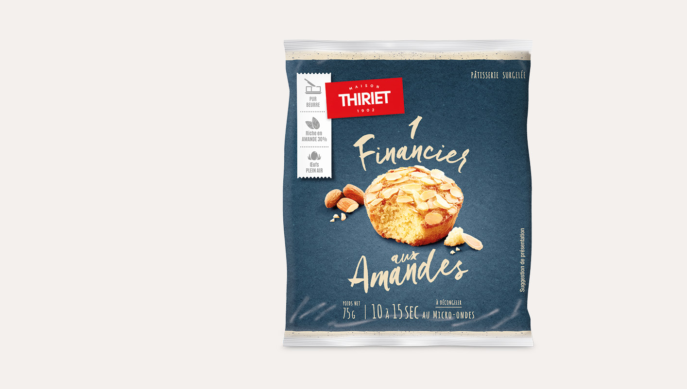 1 Financier aux amandes