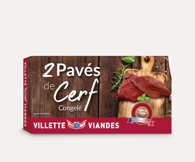 2 Pavés de cerf