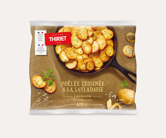 Poêlées cuisinées à la salardaise Lot de 2 sachets