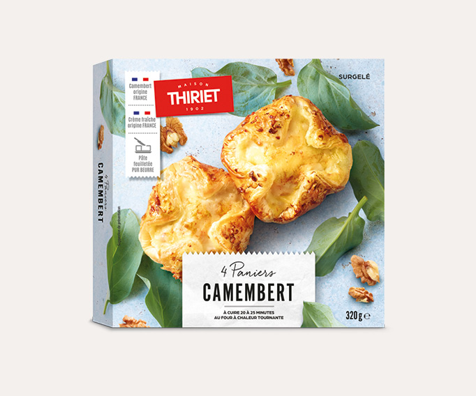 4 Paniers camembert
