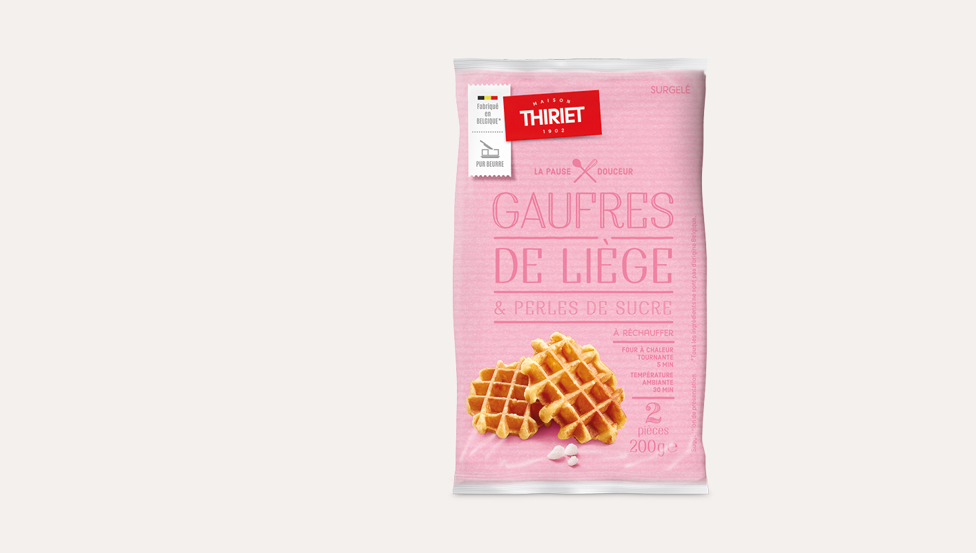 2 Gaufres de Liège Le 2ème à -30%