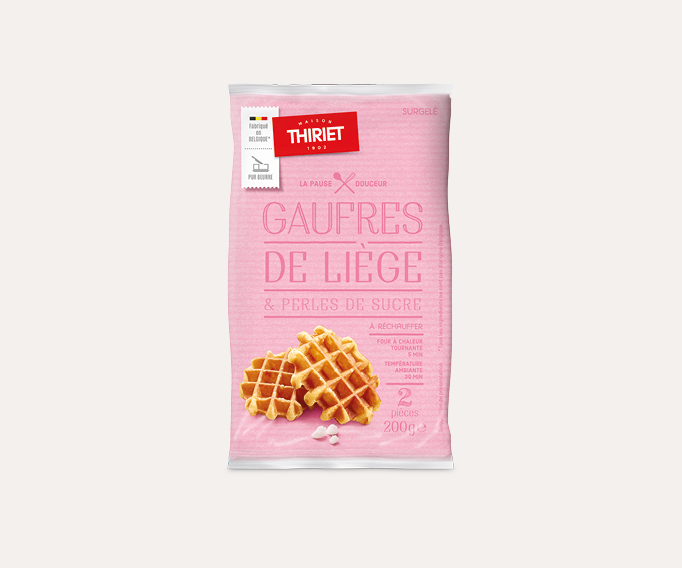 2 Gaufres de Liège Le 2ème à -30%
