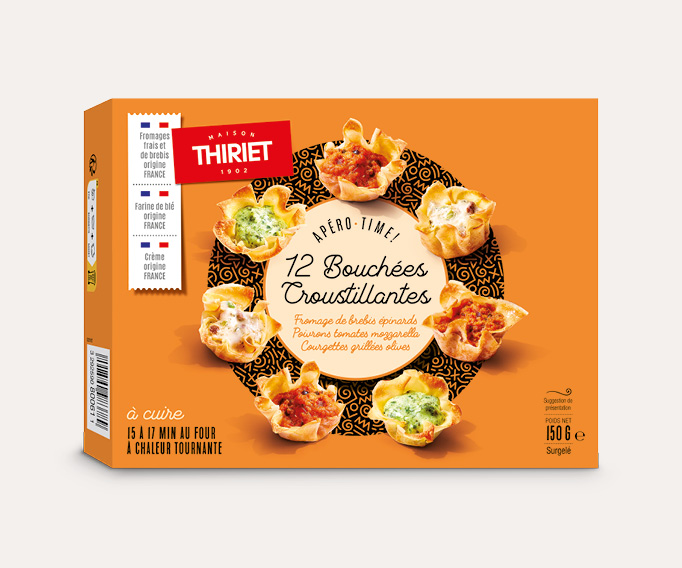 12 Bouchées croustillantes La 2ème à -40%