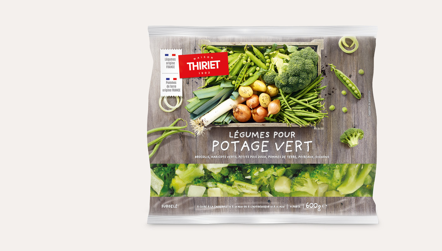 Légumes pour potage au choix Le 2ème à -20%
