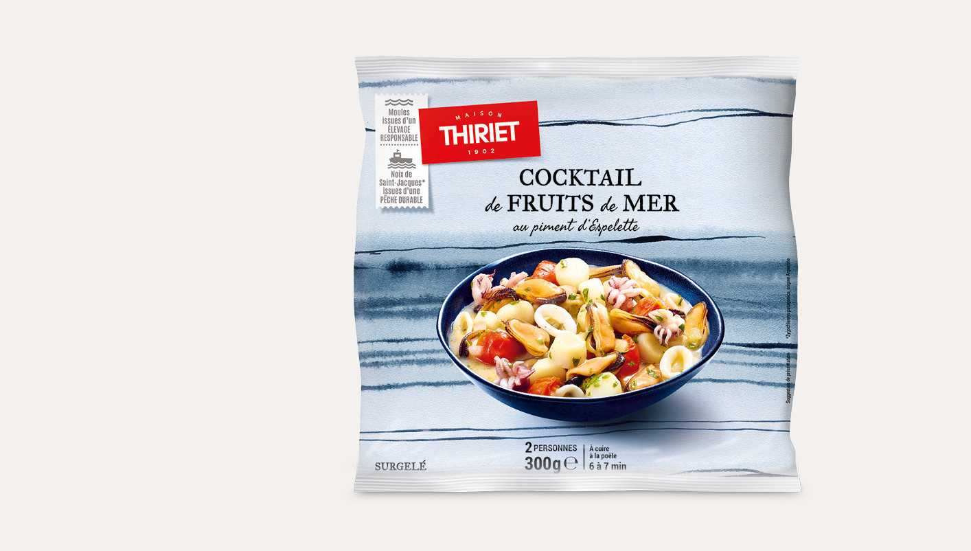 Cocktail de fruits de mer Le 2ème à -50%