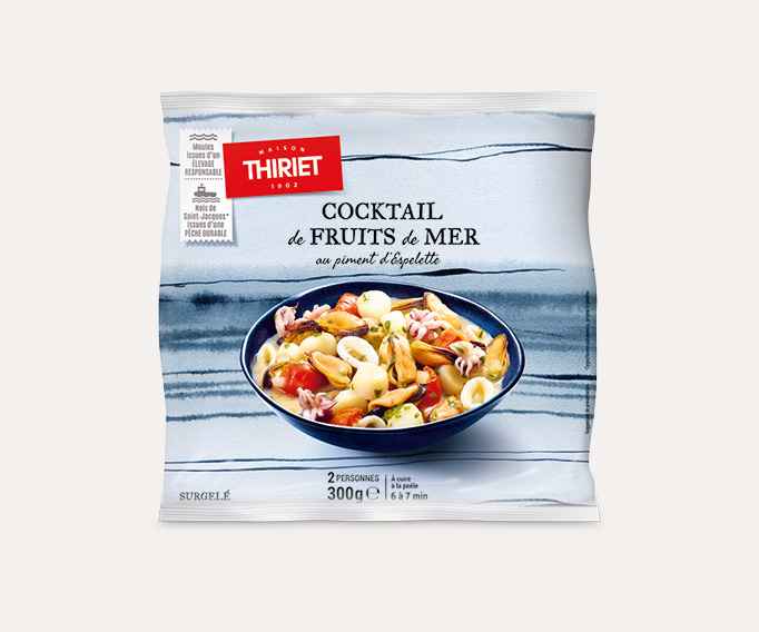 Cocktail de fruits de mer Le 2ème à -50%