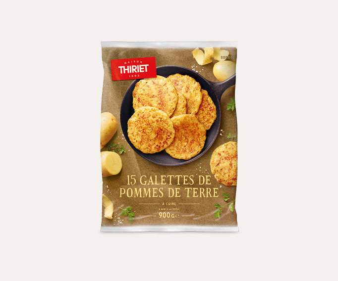15 Galettes de pommes de terre Le 2ème à -40%