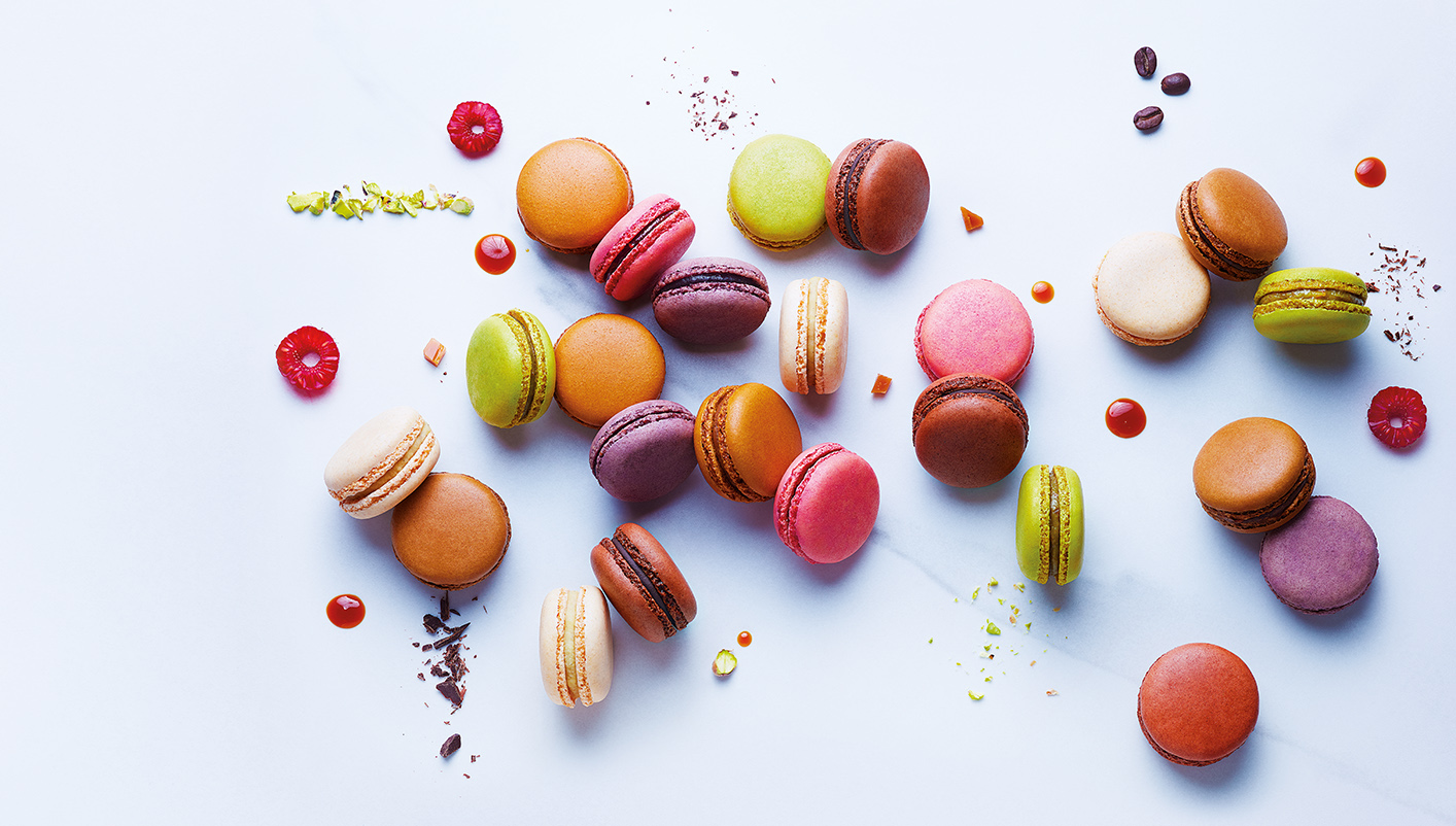 6 Macarons à la pistache de Sicile