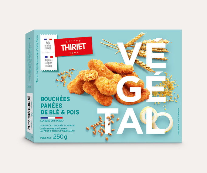 Bouchées et boulettes végétales Lot de 2 boîtes au choix