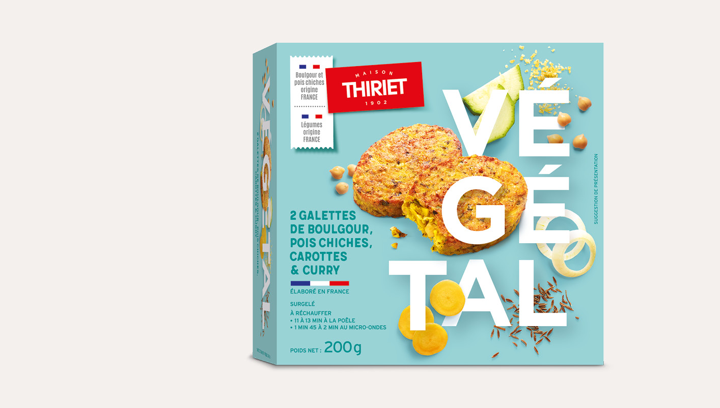 2 galettes végétales au choix La 2ème à -60%