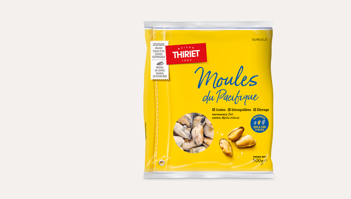 Moules du Pacifique cuites décoquillées Le 2ème à -40%