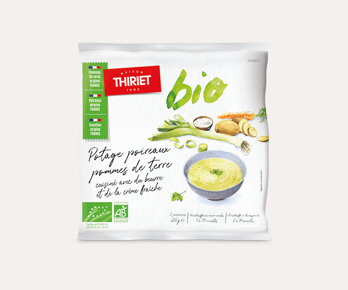 Potage poireau/pommes de terre biologique Le 2ème à -40%