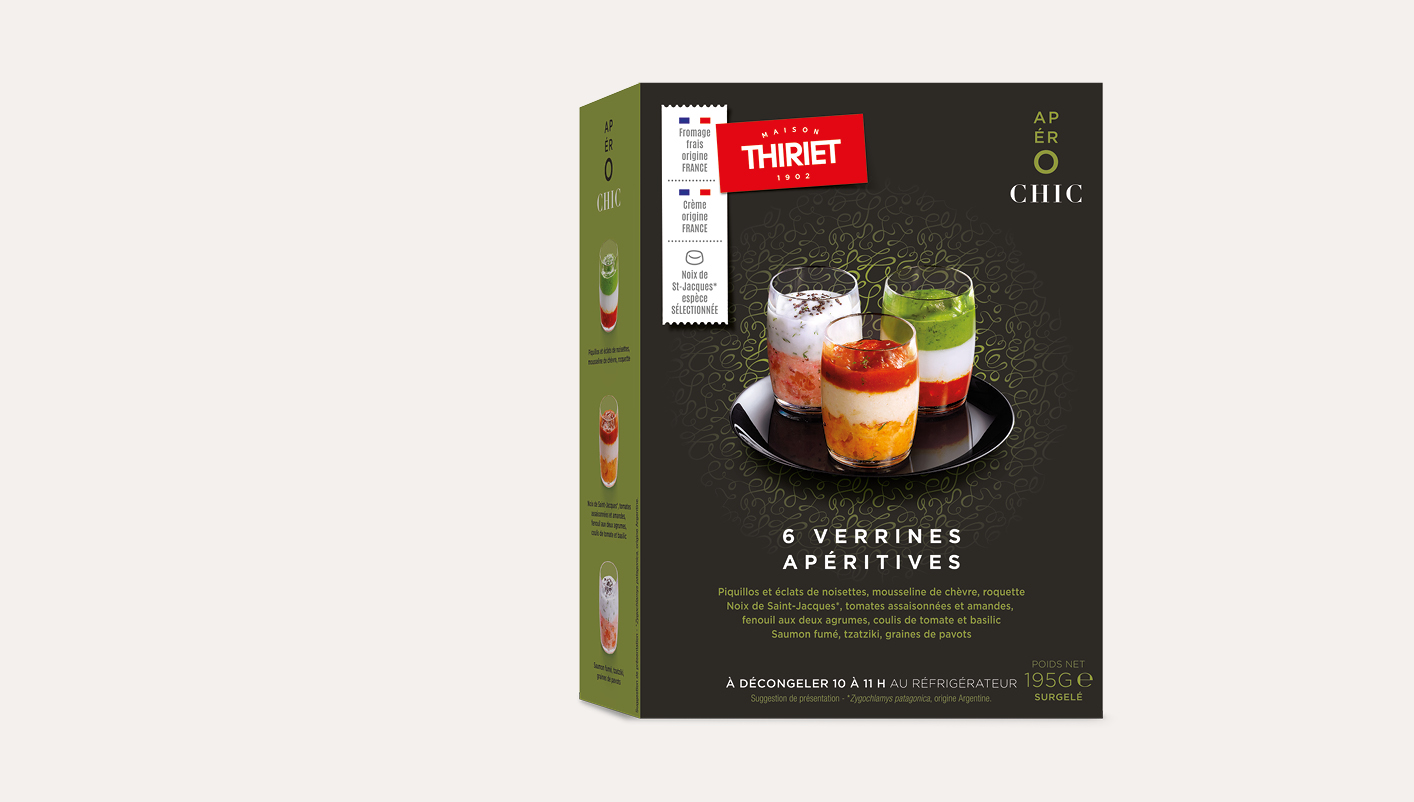 6 Verrines apéritives