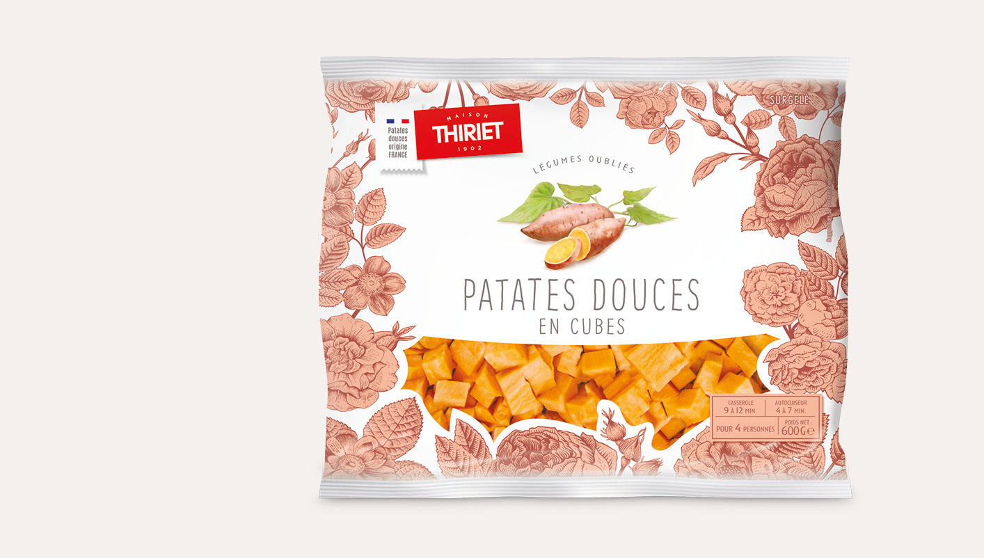 Patates douces en cubes Le 2ème à -30%