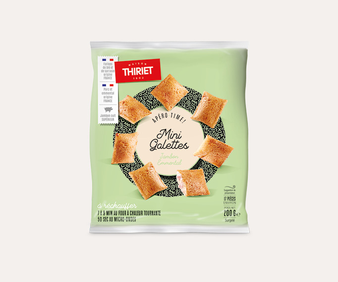 Mini galettes jambon emmental Le 2ème à -50%