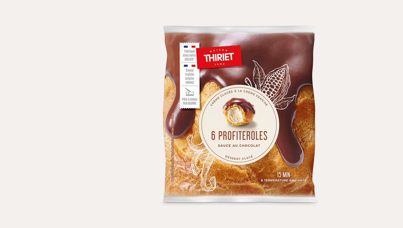 6 profiteroles Le 2ème à -50%