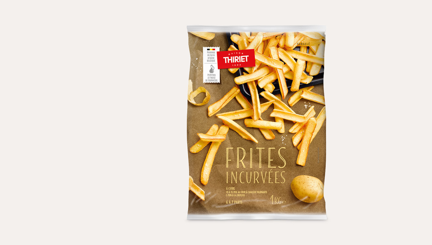 Frites incurvées Le 2ème à -30%