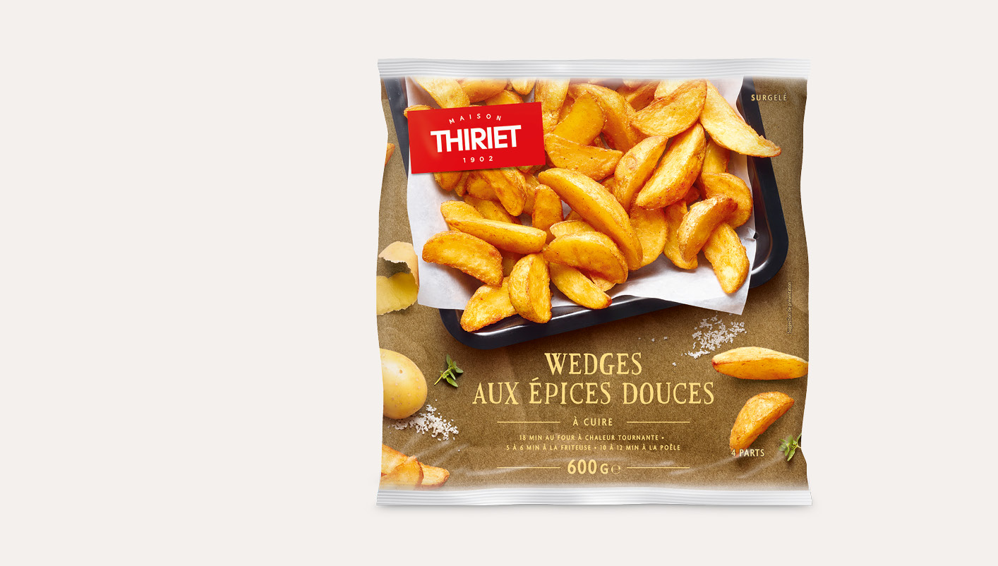 Wedges aux épices douces Le 2ème à -30%