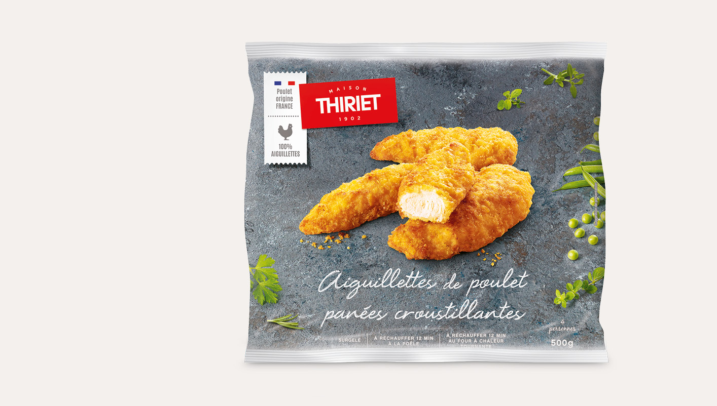 Aiguillettes de poulet panées croustillantes Le 2ème à -40%