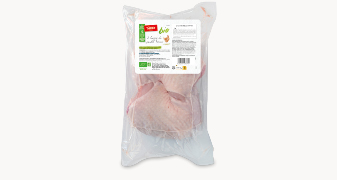 2 Cuisses de poulet fermier biologiques, surgelés Maison Thiriet