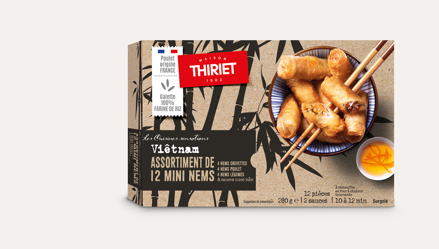 Assortiment de 12 mini nems La 2ème à -40%