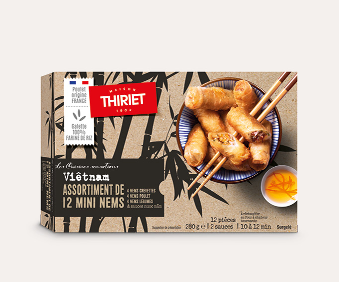 Assortiment de 12 mini nems La 2ème à -40%