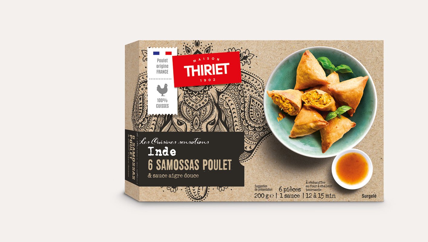 6 Samossas poulet La 2ème à -50%