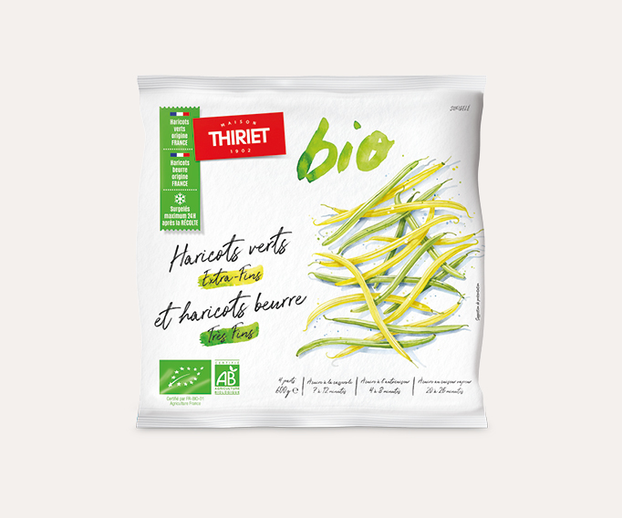 Haricots verts biologiques Lot de 2 sachets