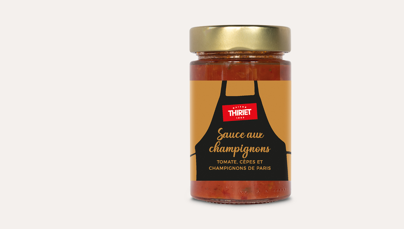 Sauce tomate aux cèpes et champignons de Paris