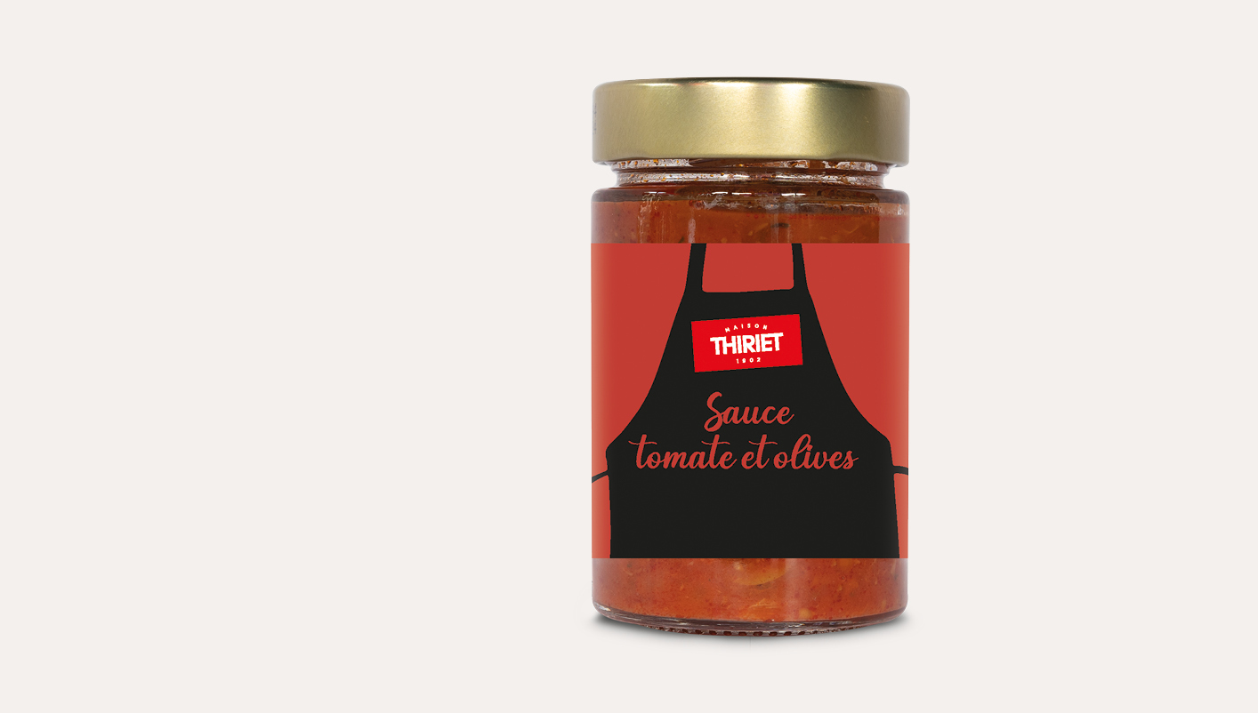 Sauce tomate et olives