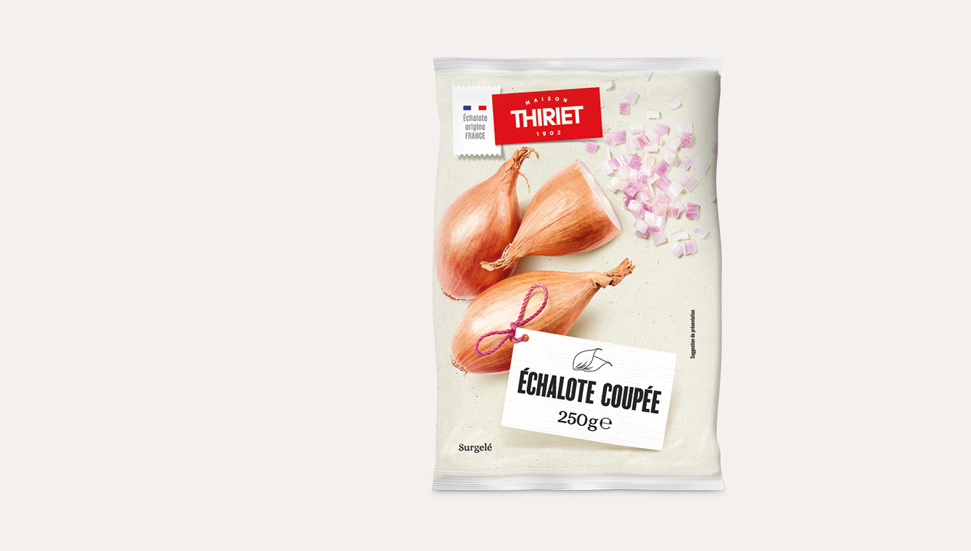 Échalote coupée