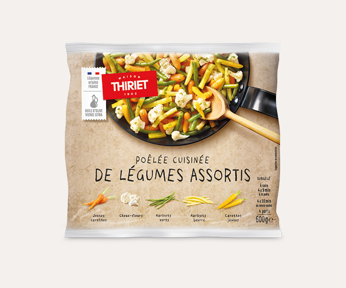 Poêlées cuisinées Lot de 2 sachets au choix